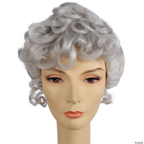 Girls | Gibson Girl Wig White 60 | White-Snow