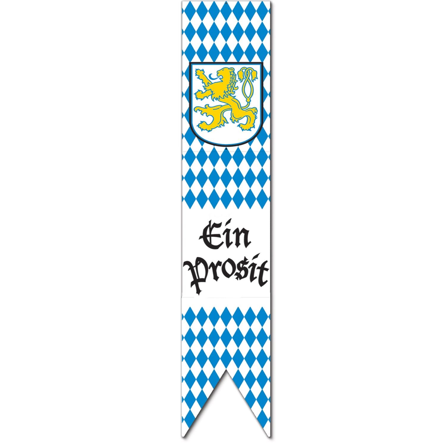 Beistle Ein Prosit Flag Cutout - Oktoberfest | Party Supply | Decoration