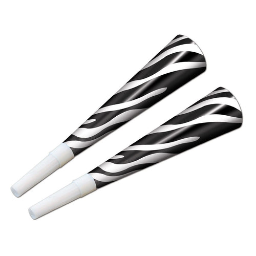 Beistle Zebra Print Horns - New Years | Party Supply | Decoration