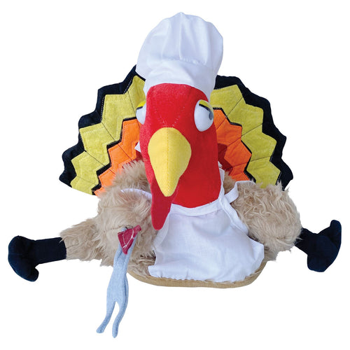 Beistle Plush Chef Turkey Hat - Thanksgiving/Fall | Party Supply | Decoration
