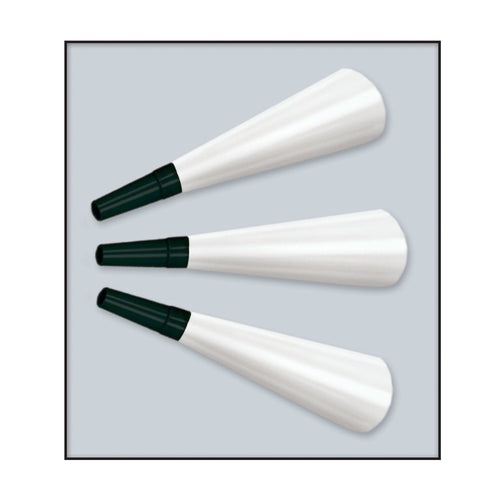 Beistle White Legacy Horns - New Years | Party Supply | Decoration