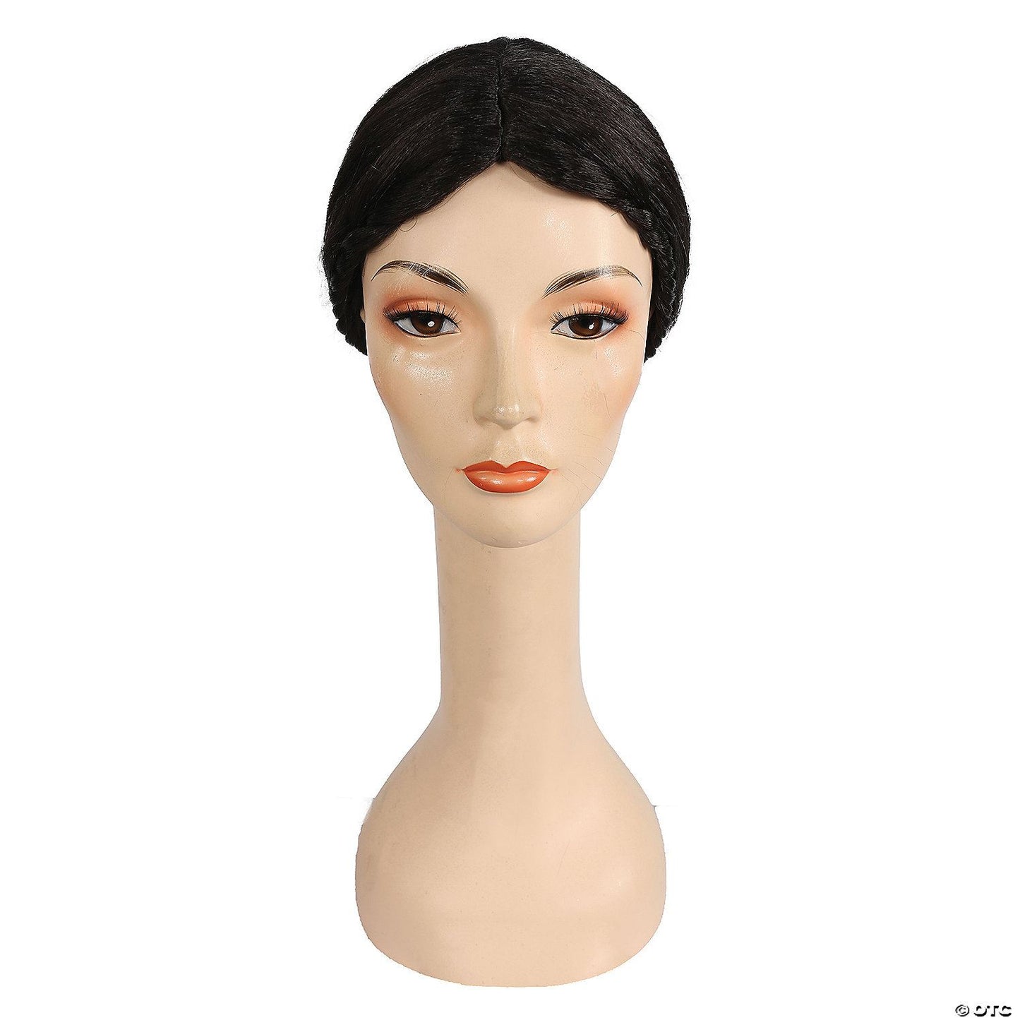 Womens Elderly Wig | Brown-Medium