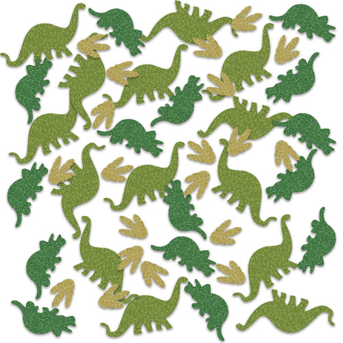Beistle Dinosaur Deluxe Sparkle Confetti - Dinosaurs | Party Supply