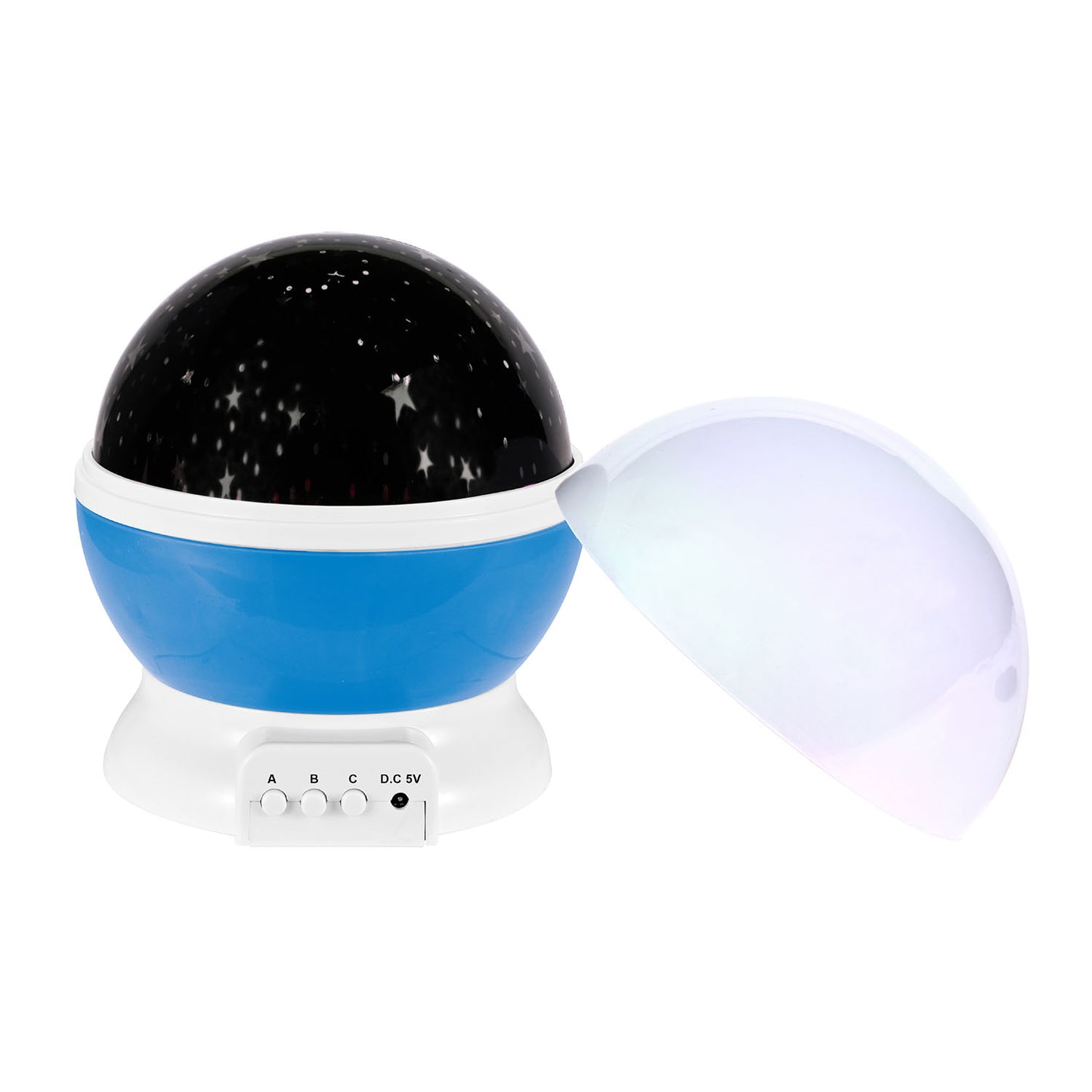 LED Star Sky Projector Night Light Kids Rotating Starry Night Lamp USB Sleep