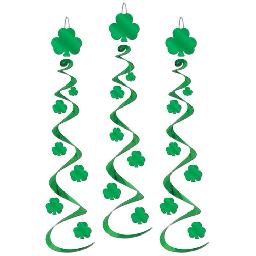 Beistle Shamrock Whirls - St. Patricks | Party Supply | Decoration