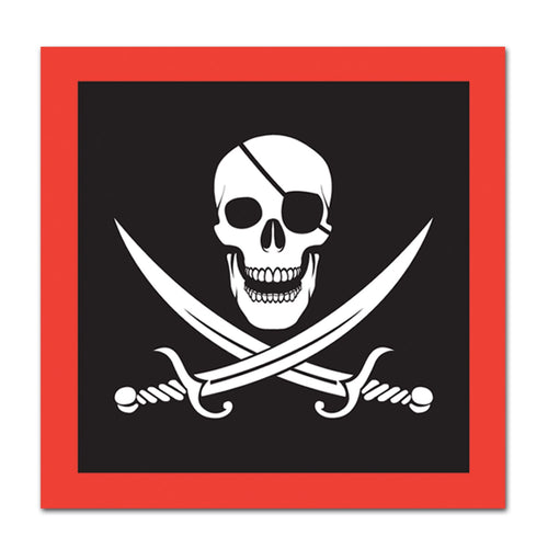 Beistle Pirate Luncheon Napkins | Party Supply | Decoration