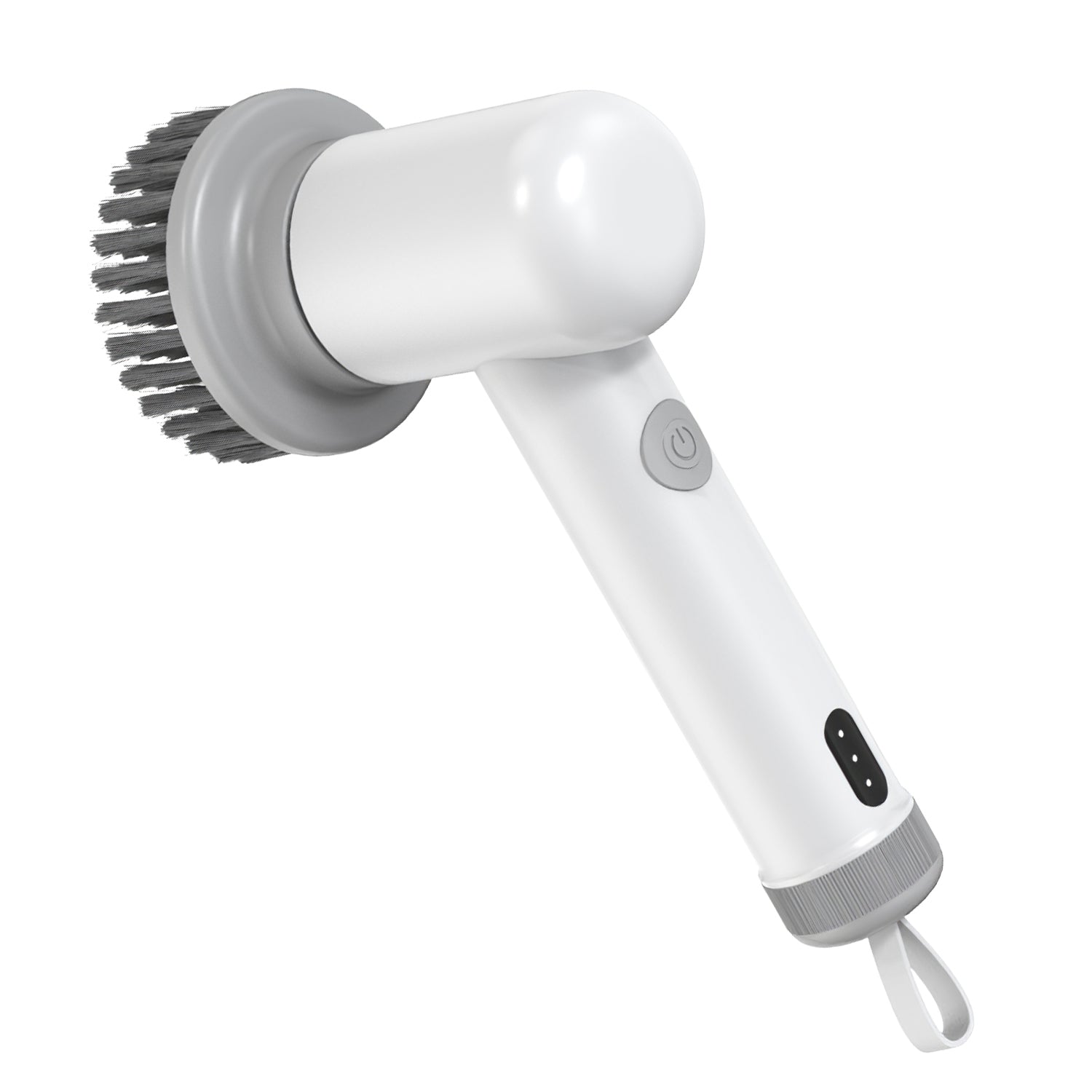 Electric Handheld Spin Scrubber Cordless Cleaning Brush with 2 Rotating Speeds