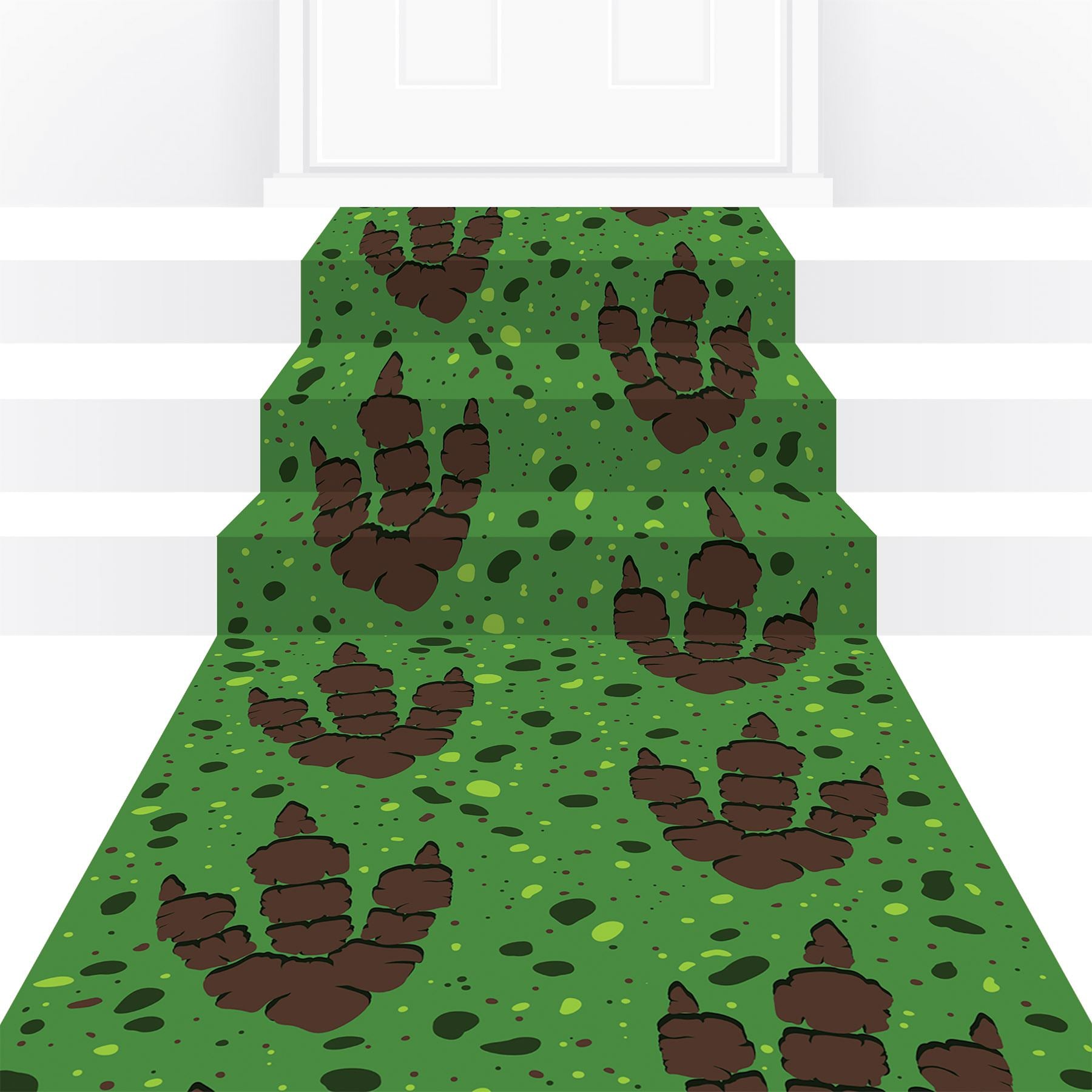 Beistle Dinosaur Tracks Runner - Party Supply Decoration for Dinosaurs