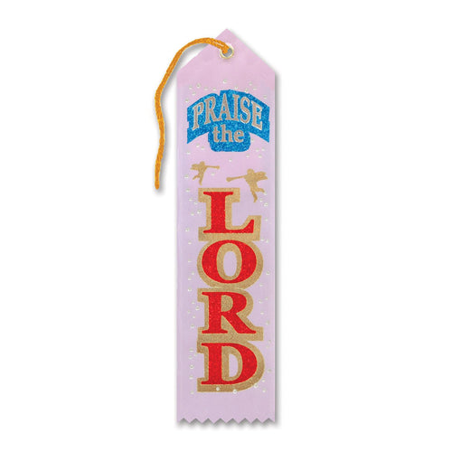 Beistle Praise The Lord Ribbon - Religious | Party Supply | Decoration | Favor