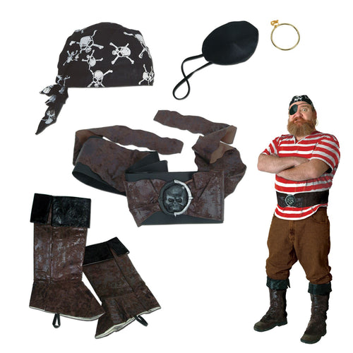 Beistle Pirate Set | Party Supply | Decoration