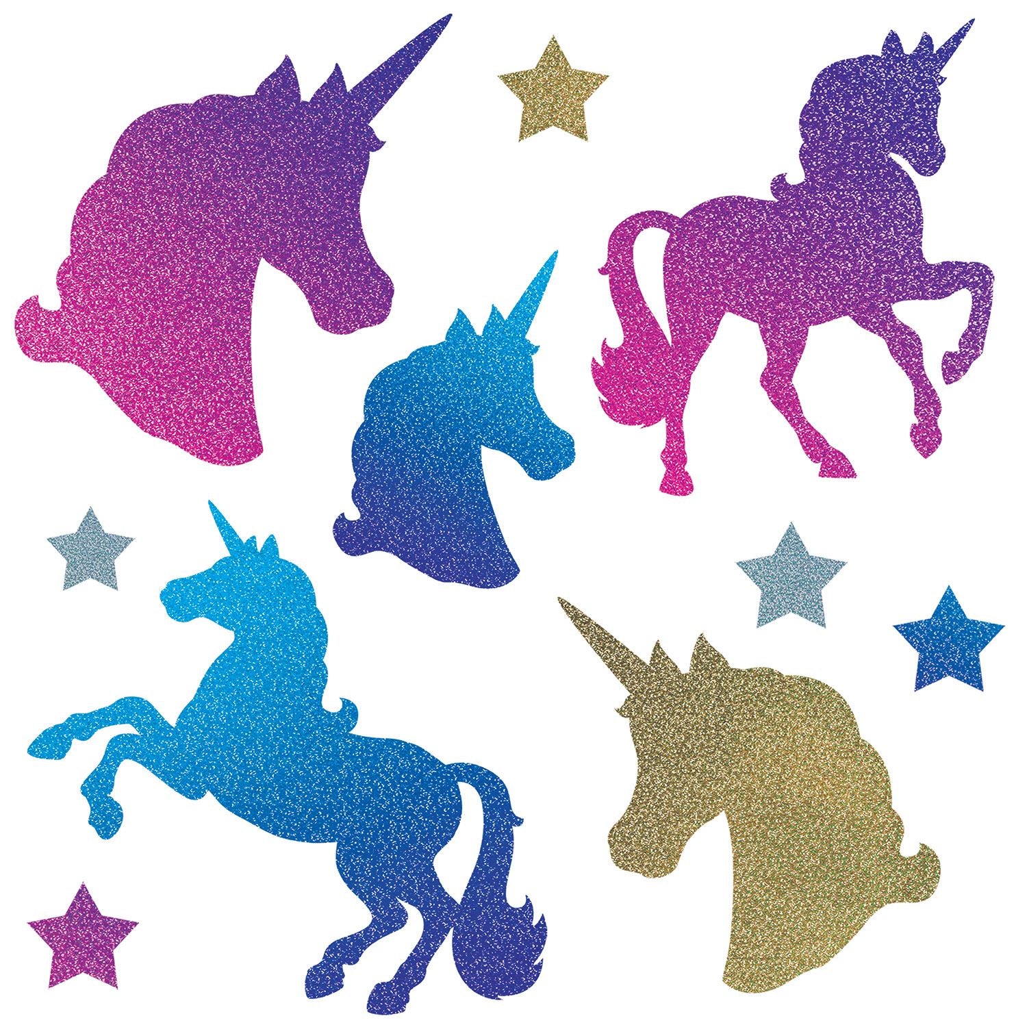 Beistle Unicorn Cutouts | Party Supply | Decoration