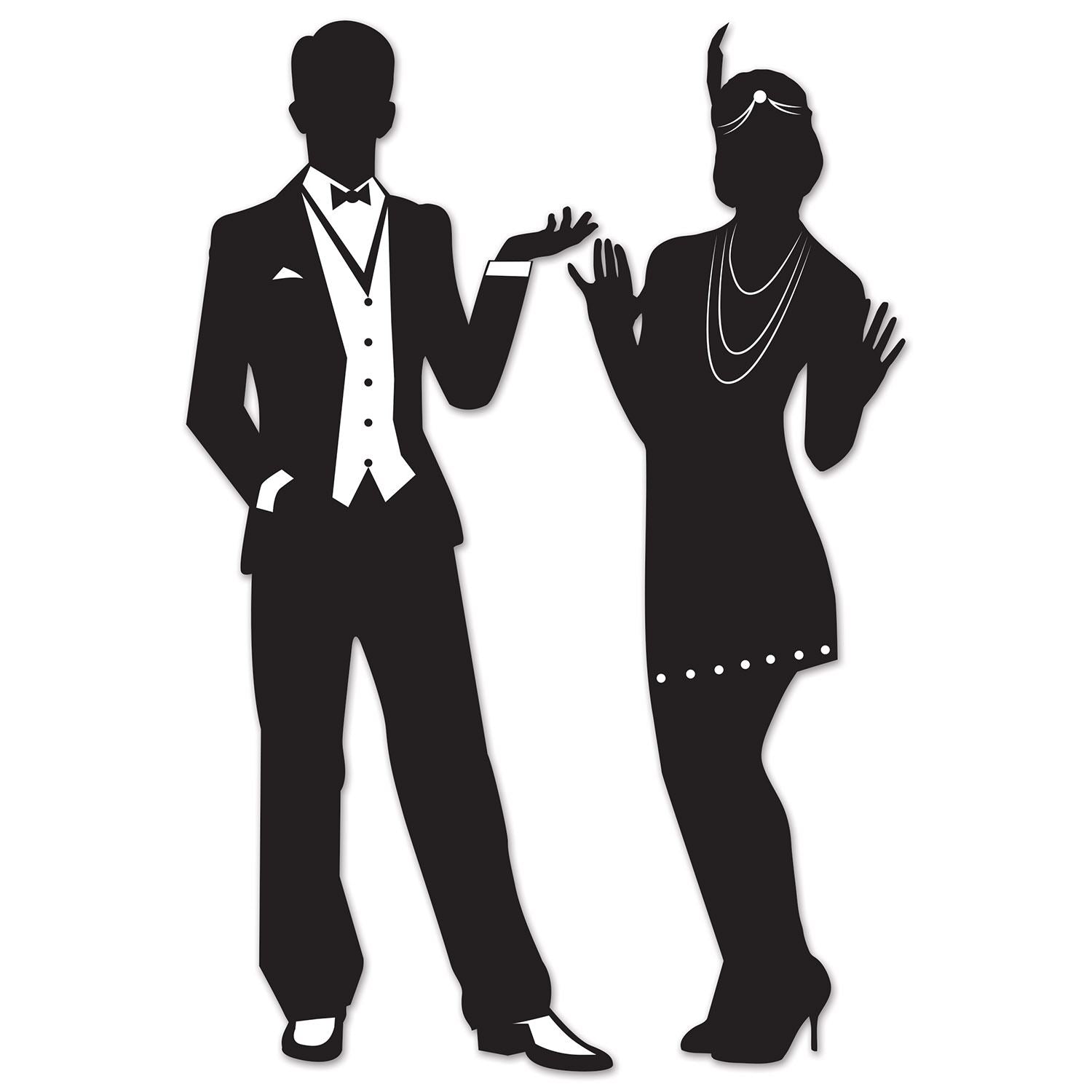 Beistle Great 20's Silhouettes | Party Supply | Decoration