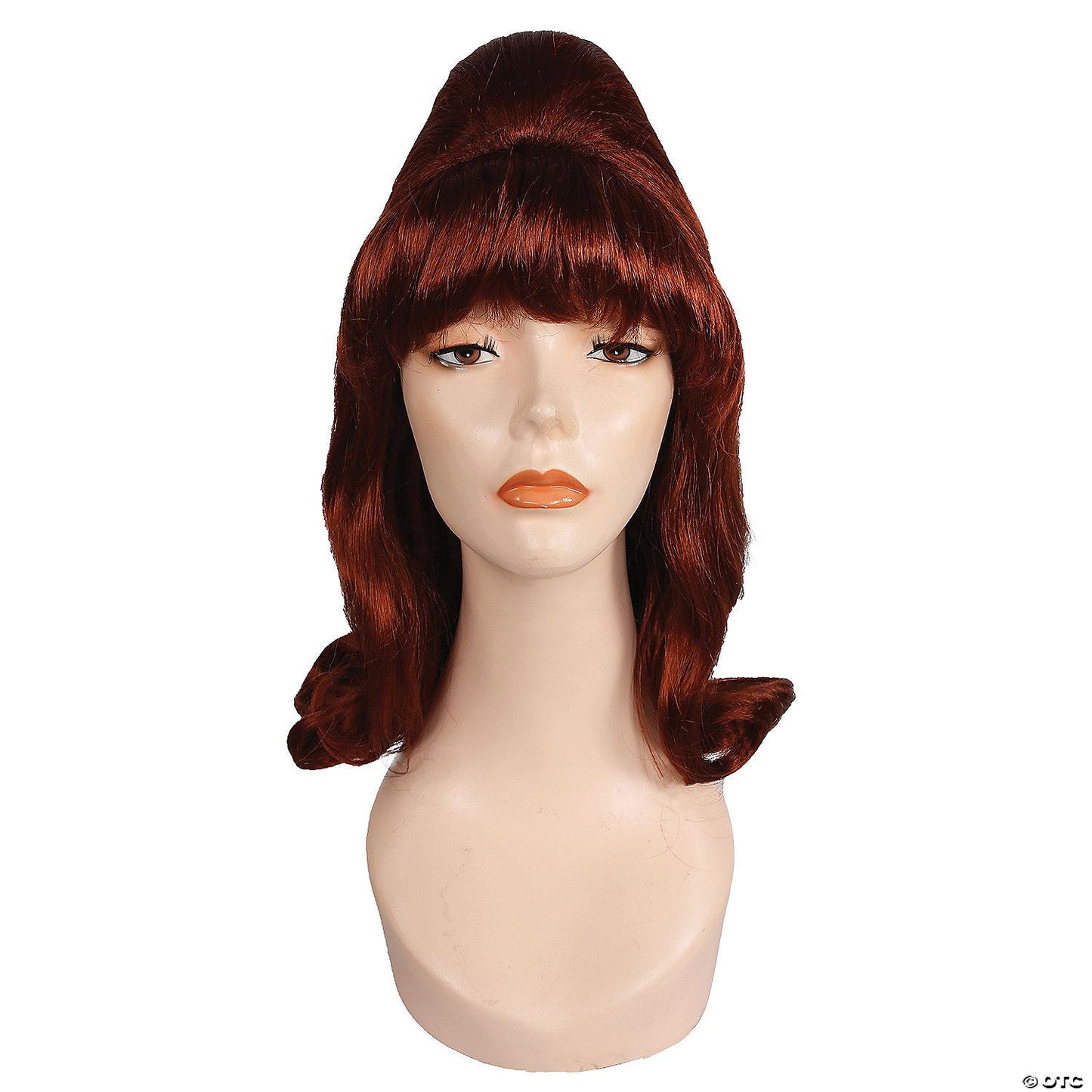 Womens Beehive Pageboy Wig | Red-Bright