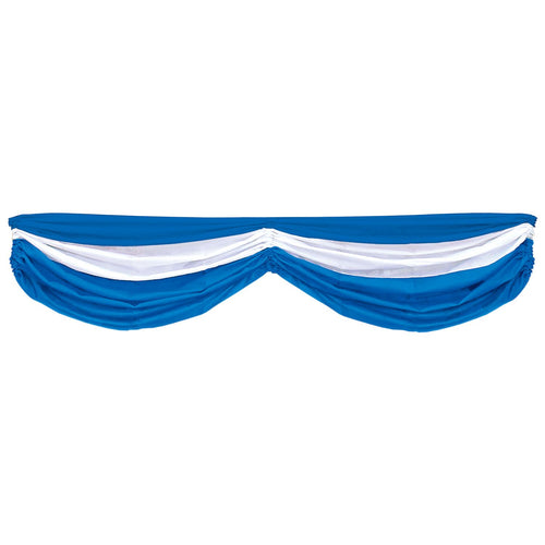 Beistle Blue & White Fabric Bunting - Oktoberfest | Party Supply | Decoration