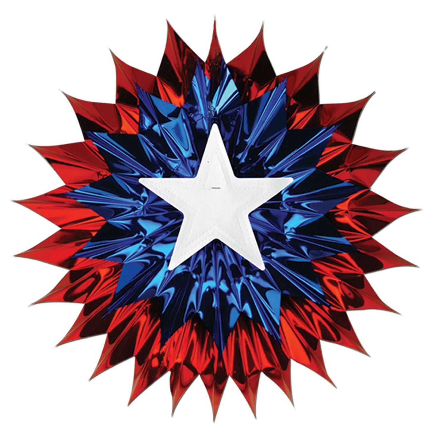 Beistle Patriotic Fan-Burst | Party Supply | Decoration