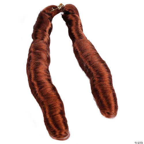 Womens Round Braid Attachment Wig | Auburn