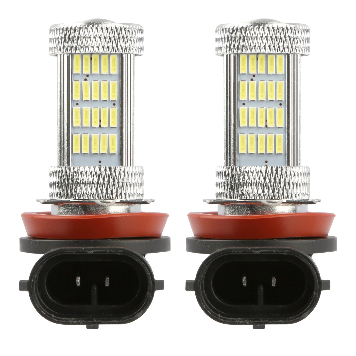 2PCS 800lm H8/H9/ H11 LED Fog DRL Light Bulb IP65 Water-Resistant 360° Beam