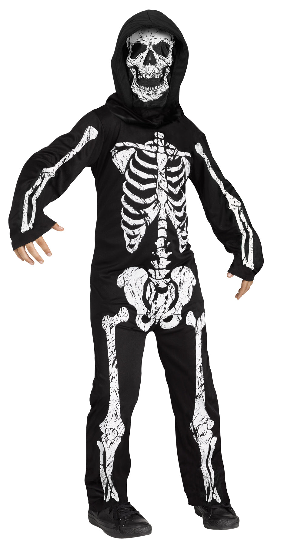 Boys Skeleton Phantom Costume