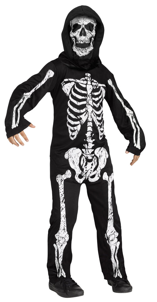 Boys Skeleton Phantom Costume