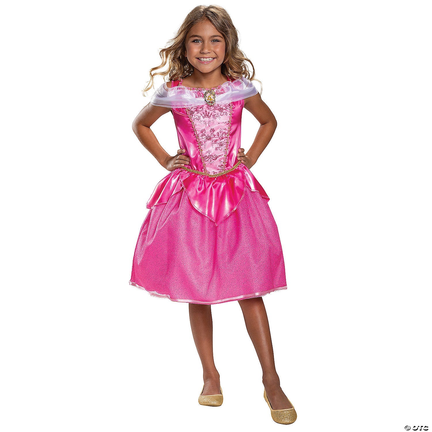 Girls Classic Disney Sleeping Beauty Aurora Costume