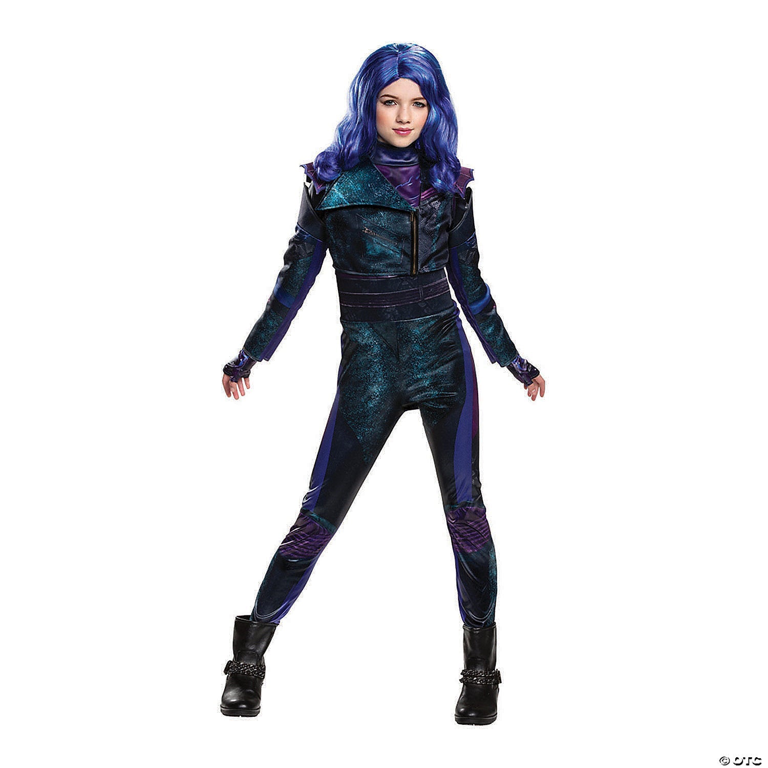 Girls Deluxe Descendants Mal Costume