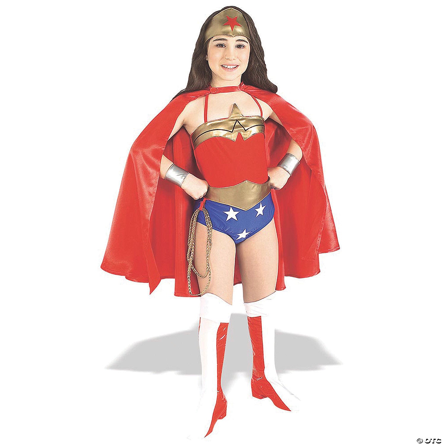 Girls Deluxe Wonder Woman Costume