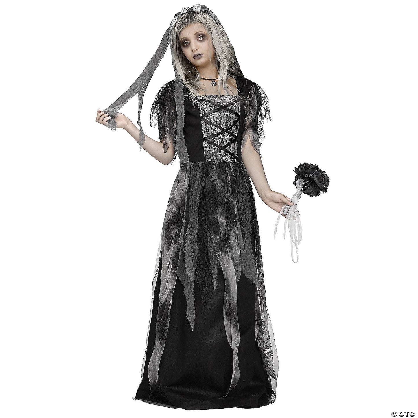Girls Cemetery Bride Costume