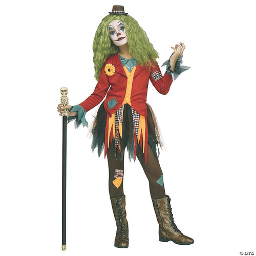 Girls Rowdy Clown Costume