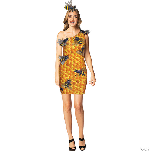 Honey Comb Dress Women 4-8