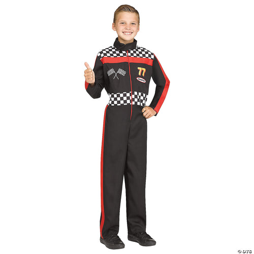 Kids Boys Race Car Driver Costume