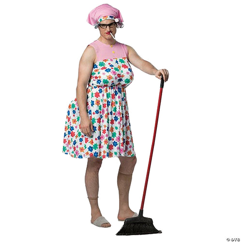 Mens Grumpy Granny Costume