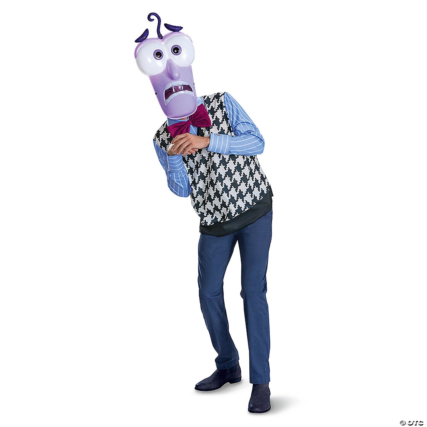 Men Disney Pixar Inside Out 2 Purple Fear Costume Kit