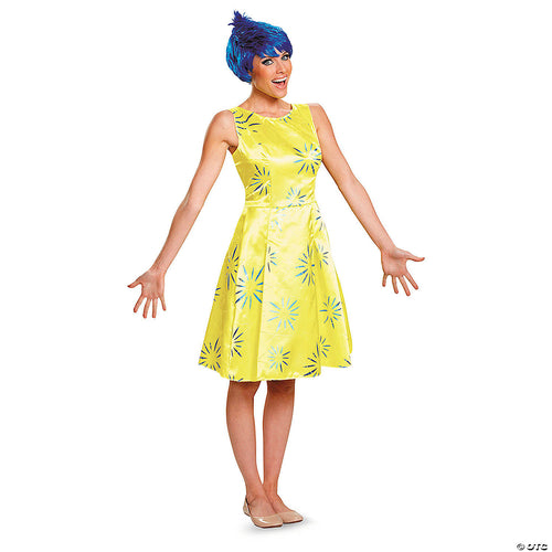 Women Deluxe Disney/Pixar Inside Out 2 Yellow Joy Costume