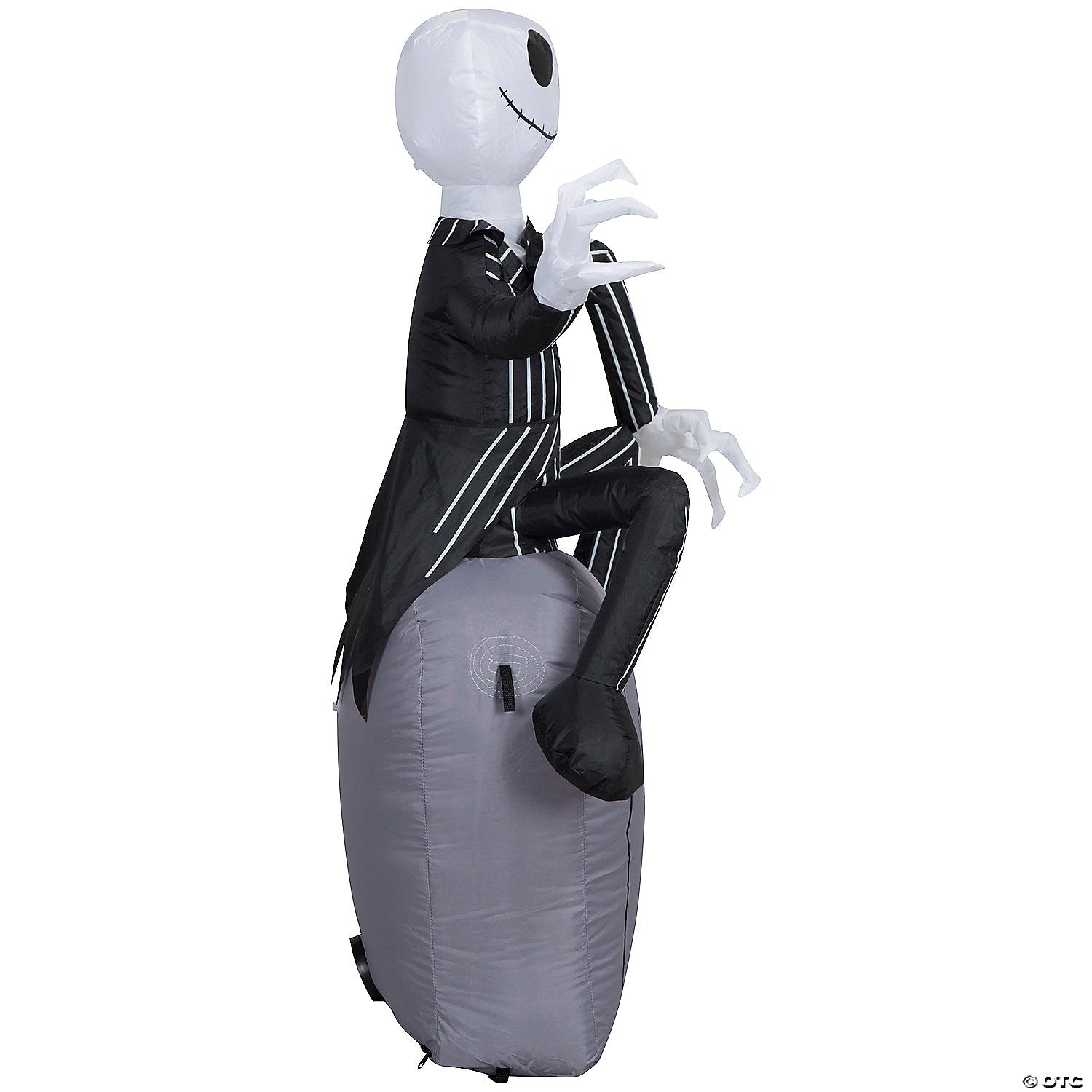 42" Airblown® Jack Skellington On Tombstone Inflatable Yard Decor