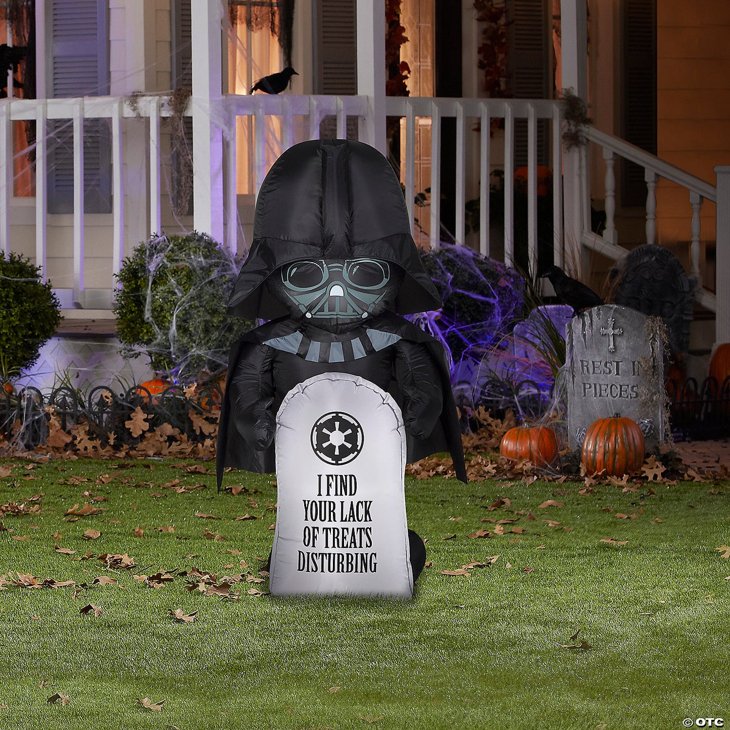 42" Airblown® Stylized Darth Vader W/Tombstone Inflatable Yard Decor