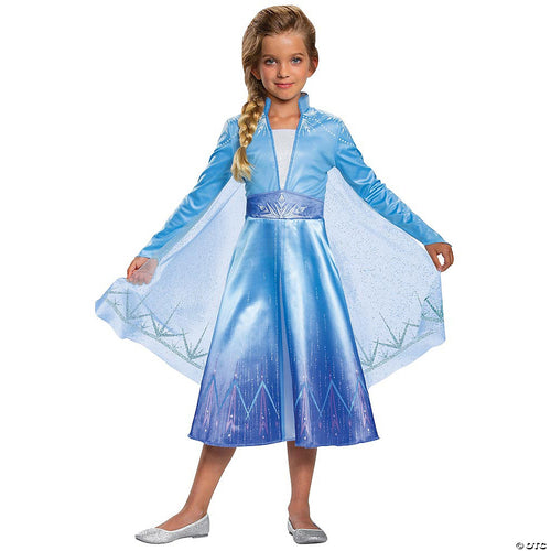 Toddler Girls Deluxe Disney Frozen Elsa Costume