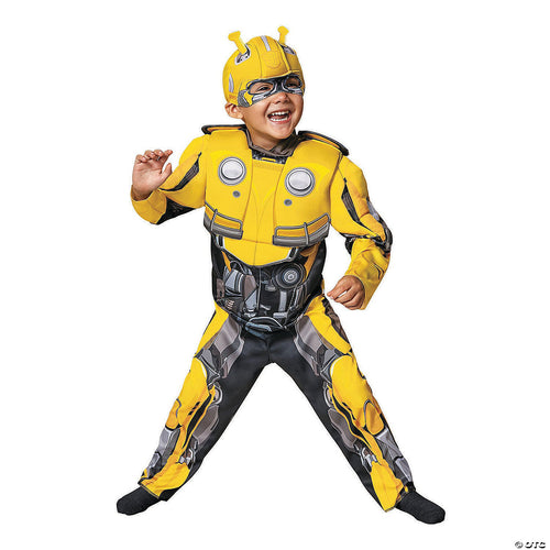 Toddler Transformers Bumblebee Muscle Costume