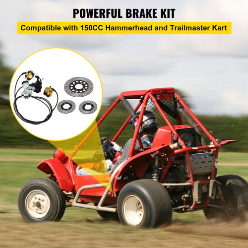Complete GoKart Brake Master Cylinder Kit KD150BRKIT Go Kart – 60 MM