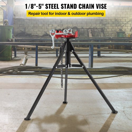 Tripod Pipe Chain Vise 185 Pipe Capacity 364“ Length Chain Vise