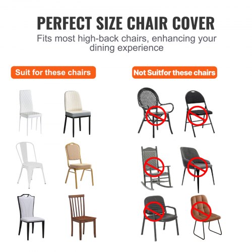 Stretch Spandex Folding Chair Covers Universal Fitted Arched Front Cover