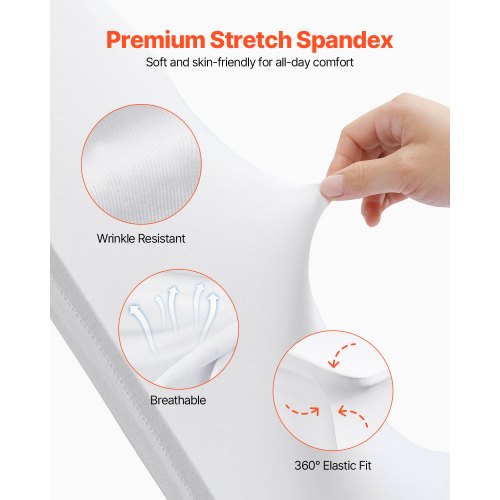 Stretch Spandex Folding Chair Covers Universal Fitted Chair Cover