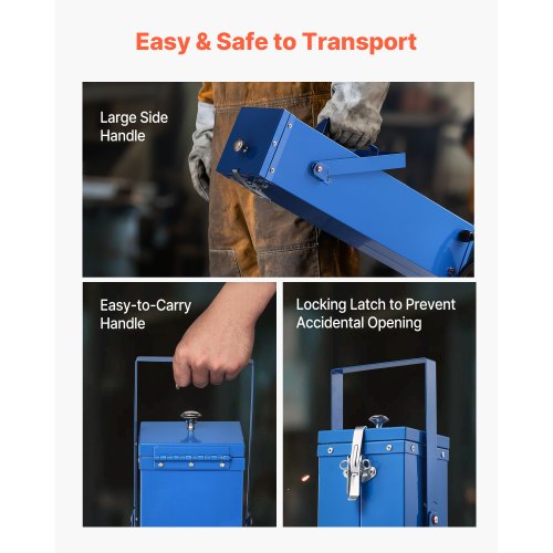 Portable Welding Rod Oven 10LBS Capacity Electrodes Drying Oven 230W 120V