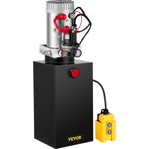 Hydraulic Pump Electric Hydraulic Pump Metal Reservoir 10 Quart Single