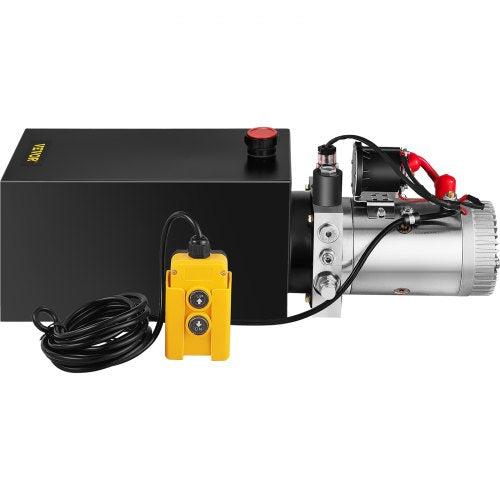 Hydraulic Pump Electric Hydraulic Pump Metal Reservoir 10 Quart Single