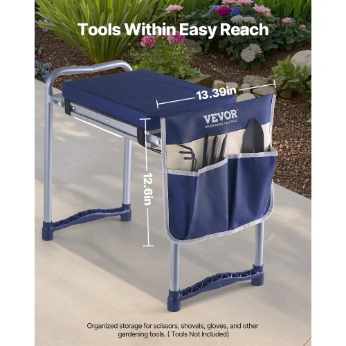 Garden Kneeler and Seat 11 in Wide Thick Kneeling Pad Heavy Duty Garden