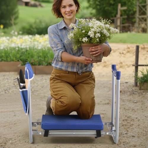 Garden Kneeler and Seat 11 in Wide Thick Kneeling Pad Heavy Duty Garden
