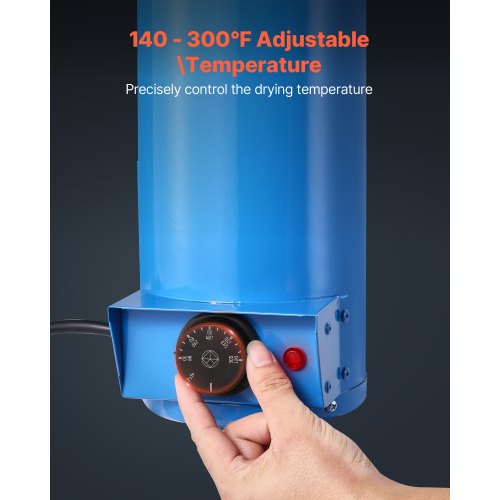 Portable Welding Rod Oven 10LBS Capacity Electrodes Drying Oven 230W 120V