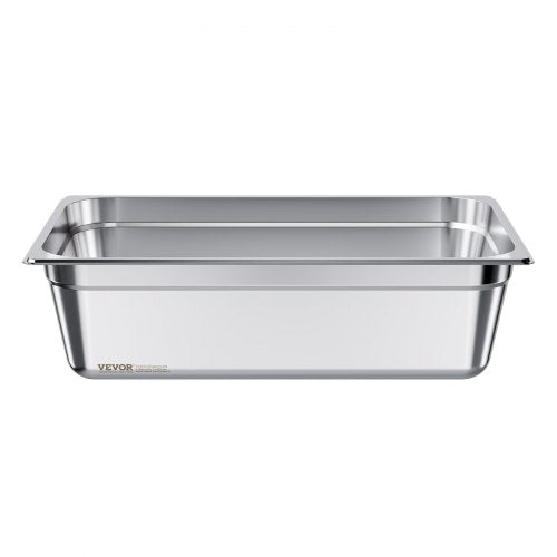 1 Pack Stainless Steam Hotel Pan Full Size Table Steam Pan 6 Inch Deep