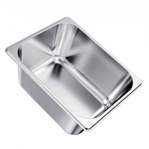 2 Pack Stainless Steam Hotel Pans 12 Size Table Steam Pans With Lids 6
