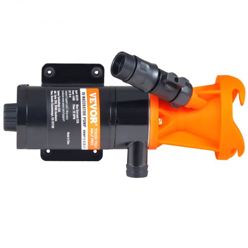 RV Portable Macerator Pump 12V 12GMP Quick Release RV Waste Pump RV